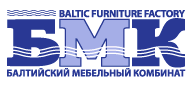 Логотип Балтийского Мебельного Комбината